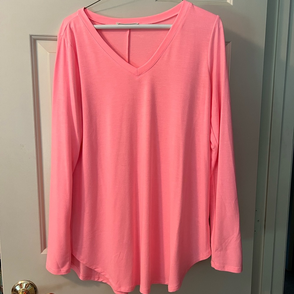 Bright Pink top